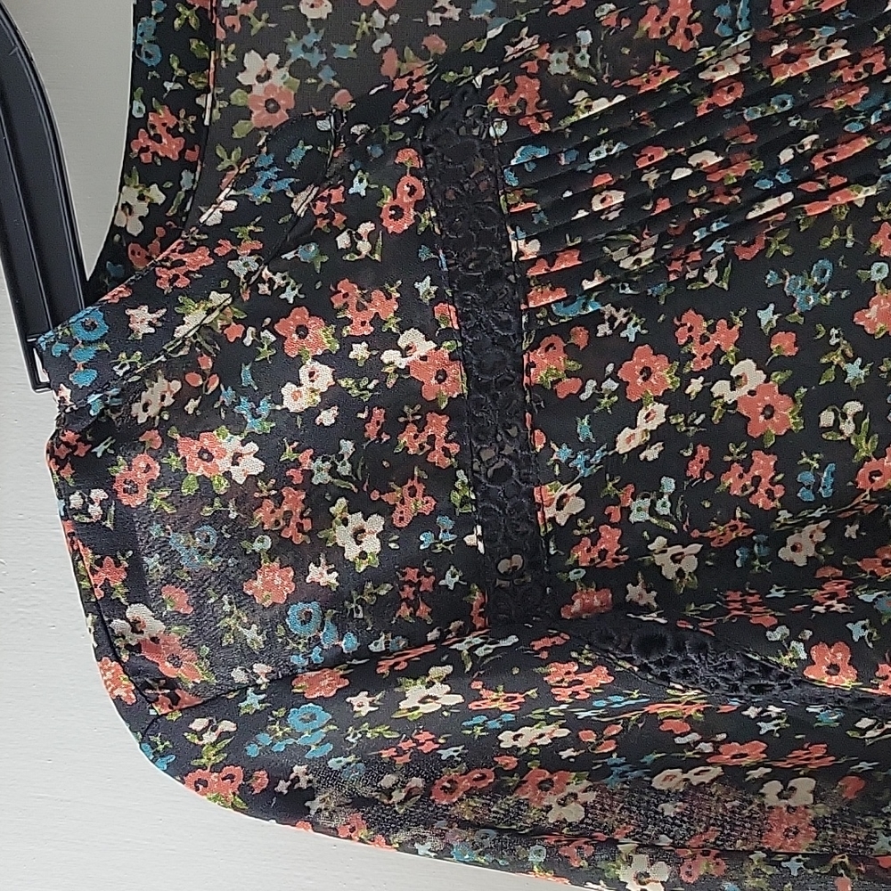 American Rag Tie Back Blouse - Picture 2 of 10